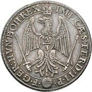 ⅔ Thaler, Germany, 1627 reverse image