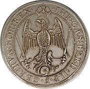 1 Thaler, Germany, 1624-1627 reverse image