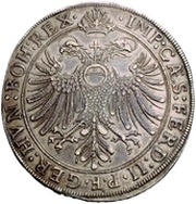 1 Thaler St. Ulrichstaler, Germany, 1625 reverse image