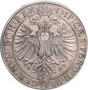 1 Thaler St. Ulrichstaler, Germany, 1625 reverse image
