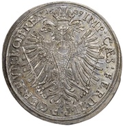 1 Thaler, Germany, 1628-1635 reverse image