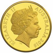10 Dollars - Elizabeth II 4th Portrait - Australia's First Mints - Gold Proof obverse image