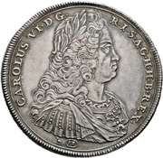 1 Thaler, Germany, 1740 reverse image