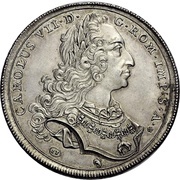 1 Thaler, Germany, 1743 reverse image