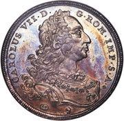 1 Thaler, Germany, 1744 reverse image