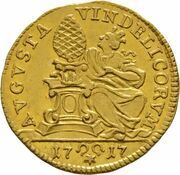 ½ Ducat obverse image