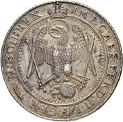 2 Thalers, Germany, 1625 reverse image
