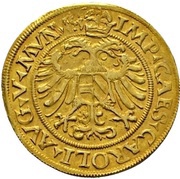 1 Goldgulden, Germany, 1521 reverse image