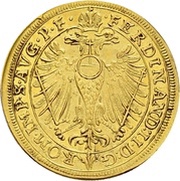 1 Goldgulden, Germany, 1627-1628 reverse image