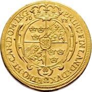 1 Ducat - Gustav II Adolphus, Germany, 1632-1633 reverse image