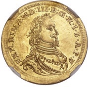 1 Ducat, Germany, 1645-1657 reverse image