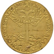 1 Ducat Coronation, Germany, 1653 reverse image