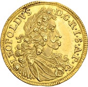 1 Dukat, Germany, 1695-1701 reverse image