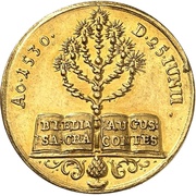 1 Ducat Augsburg confession obverse image