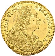 1 Ducat, Germany, 1737-1738 reverse image