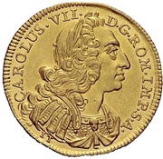 1 Ducat, Germany, 1742 reverse image