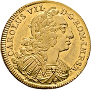 1 Ducat, Germany, 1743 reverse image