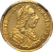 1 Ducat, Germany, 1767 reverse image