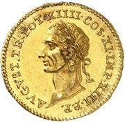1½ Ducat Founding of the City by the Romans, Germany, 1752 reverse image