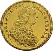 4 Ducats, Germany, 1745 reverse image