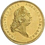 6 Ducats Peace of Hubertusburg reverse image