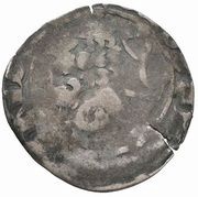 1 Prague Groschen Counterstamped reverse image