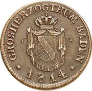 ½ Kreuzer - Charles II Louis Frederick obverse image