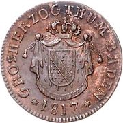 ½ Kreuzer - Charles II Louis Frederick obverse image