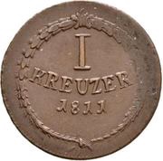 1 Kreuzer - Charles I Frederick reverse image