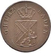 1 Kreuzer - Charles II Louis Frederick obverse image