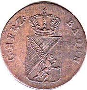 1 Kreuzer - Charles II Louis Frederick obverse image