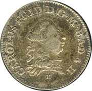 10 Kreuzers - Charles Frederick obverse image