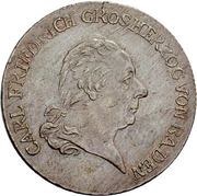 10 Kreuzers - Charles I Frederick obverse image