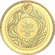 10 Dollars - Elizabeth II 4th Portrait - Commonwealth Games - Gold Proof obverse image