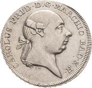 1 Thaler - Charles Frederick obverse image