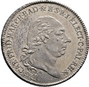 1 Thaler - Charles Frederick obverse image