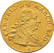 1 Ducat - Charles Frederick Birth of Charles Louis Frederick obverse image