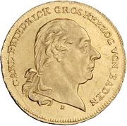 1 Ducat - Charles I Frederick Rheingold-Dukat obverse image
