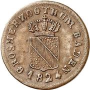 ¼ Kreuzer - Louis I obverse image