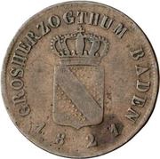 ½ Kreuzer - Louis I obverse image