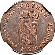 1 Kreuzer - Louis I obverse image