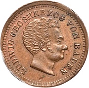 1 Kreuzer - Louis I obverse image