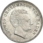 1 Gulden - Louis I obverse image