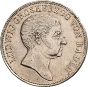 2 Gulden - Louis I obverse image