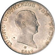 1 Kronenthaler - Louis I obverse image