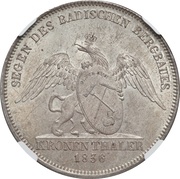 1 Kronenthaler - Leopold I Ausbeute-Kronentaler reverse image