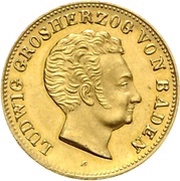 5 Gulden - Louis I obverse image