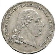 1 ducat Charles I Frederick Rheingold-Dukat - Silver pattern strike obverse image