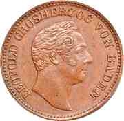 1 Kreuzer - Leopold I Charles Frederick's statue obverse image