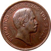 1 Kreuzer - Frederick I obverse image